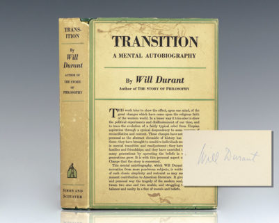 Transition: A Mental Autobiography.