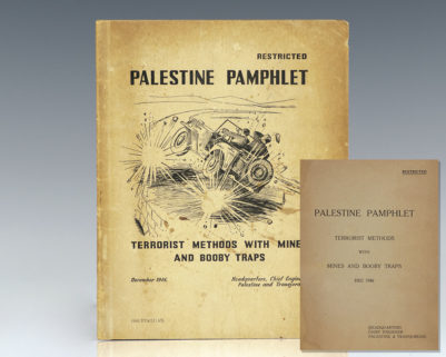 Palestine Pamphlets. Terrorist Methods With Mines and Booby Traps.
