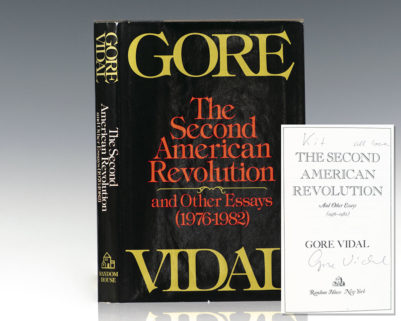 The Second American Revolution and Other Essays (1976-1982).