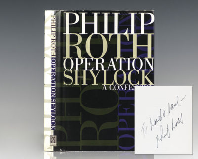Operation Shylock: A Confession.