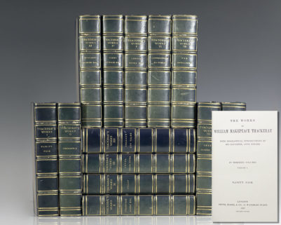 The Works of William Makepeace Thackeray. [Including The History of Henry Esmond, Vanity Fair, Pendennis, The Newcomes, and The Virginians].