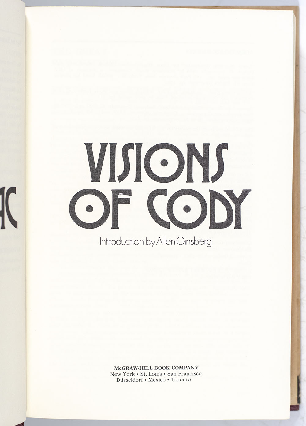 Visions of Cody.