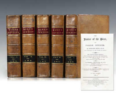 The Justice of the Peace, and Parish Officer.