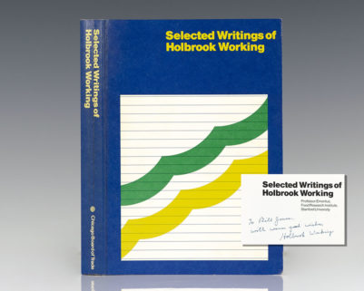 Selected Writings of Holbrook Working.