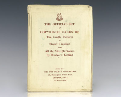 The Official Set of Copyright Cards of The Jungle Pictures by Stuart Tresilian from All the Mowgli Stories by Rudyard Kipling.