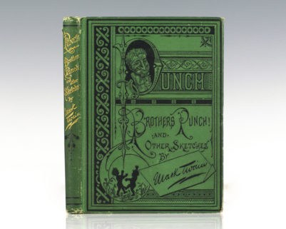 Punch, Brothers, Punch! And Other Sketches by Mark Twain.
