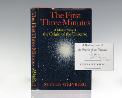 The First Three Minutes: A Modern View Of The Origin Of The Universe.