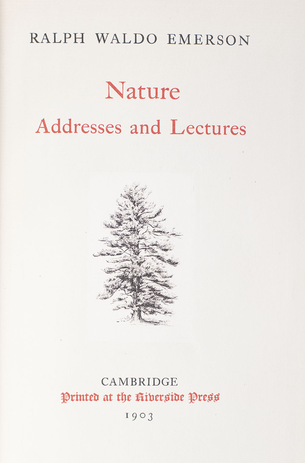 Emerson's Complete Works.