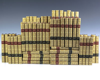 Scott's Waverly Novels. [Waverley: or ‘Tis Sixty Years Since, Guy Mannering, The Antiquary, Rob Roy, Ivanhoe, Kenilworth, The Pirate, The Fortunes of Nigel, Peveril of the Peak, Quentin Durward, St. Ronan’s Well, Redgauntlet, The Betrothed, Talisman, Woodstock, or, the Cavalier, Chronicles of the Canongate, The Fair Maid Of Perth, Anne of Geierstein].