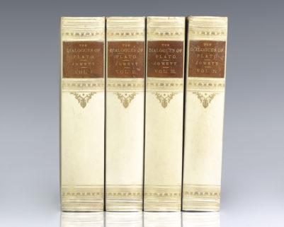 The Dialogues of Plato. Translated into English with Analyses and Introductions.