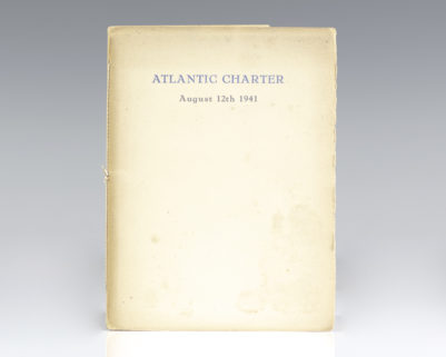 Atlantic Charter: August 12th 1941.