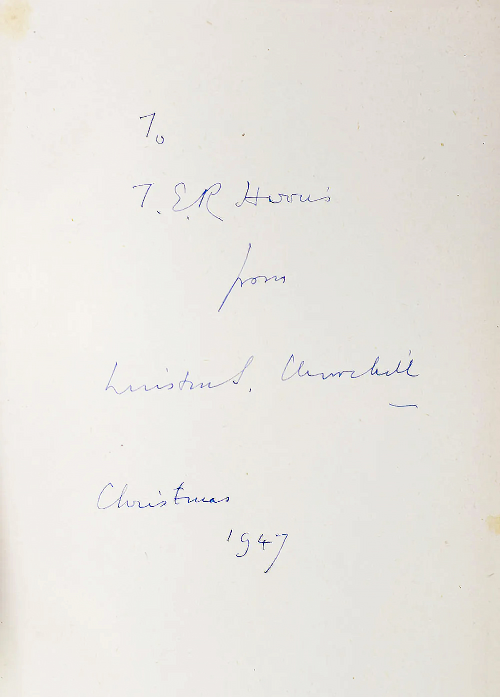 My Early Life; Thoughts and Adventures; Great Contemporaries; Step by Step.