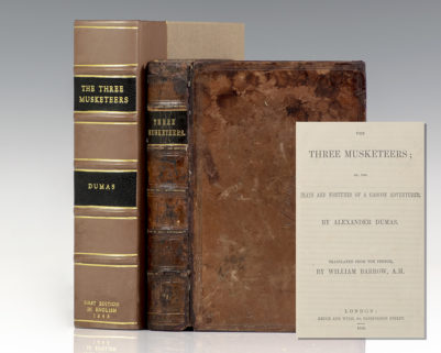 The Three Musketeers; or, the Feats and Fortunes of a Gascon Adventurer.