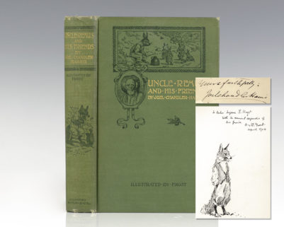 Uncle Remus and His Friends: Old Plantation Stories, Songs, and Ballads with Sketches of Negro Character.