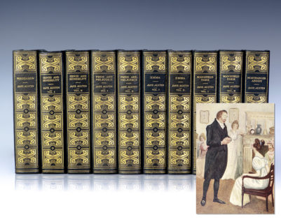 The Works of Jane Austen [Pride and Prejudice, Sense and Sensibility, Northanger Abbey, Persuasion, Mansfield Park, and Emma].