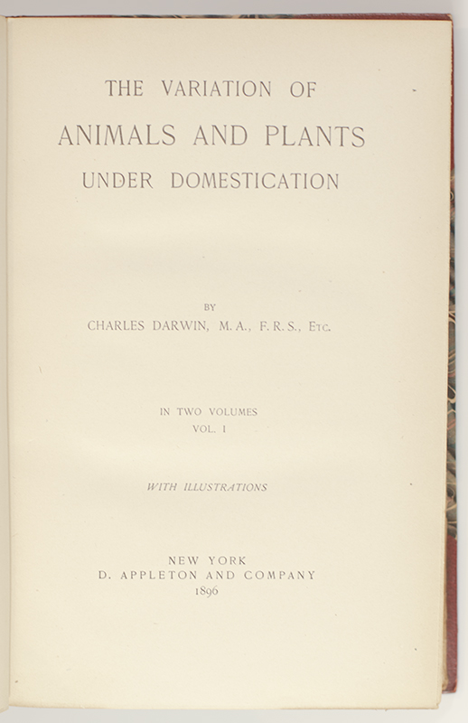 The Works of Charles Darwin. Including: The Origin of Species; The Descent of Man; Variation of Plants and Animals Under Domestication; Formation of Vegetable Mould; The Effects of Cross and Self Fertilisation in the Vegetable Kingdom; The Movement and Habits of Climbing Plants; The Various Contrivances by Which Orchids are Fertilised by Insects. Second Edition, Revised. A Naturalist's Voyage. Journal of Researches into the Natural History and Geology of Countries Visited During the Voyage of the H.M.S Beagle; The Different Forms of Flowers on Plants of the Same Species.