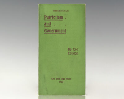 Patriotism and Government.