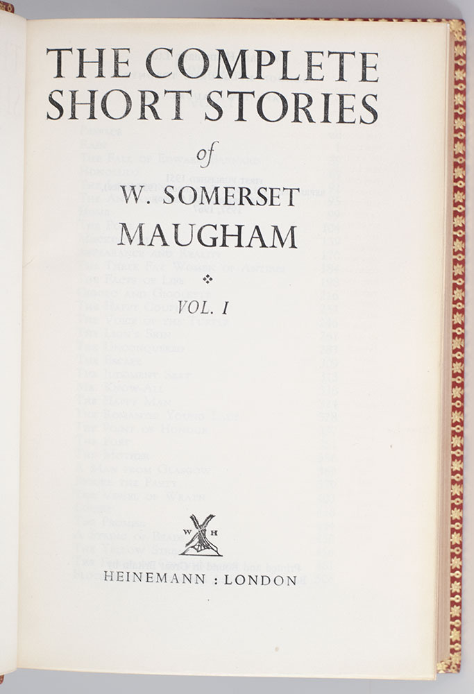 The Complete Short Stories.