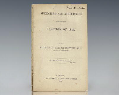 Speeches and Addresses Delivered at the Election of 1865. By the Right Hon. W. E. Gladstone, M.P., Chancellor of the Exchequer.