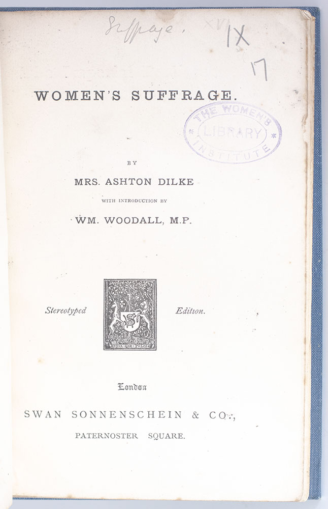 Women's Suffrage.