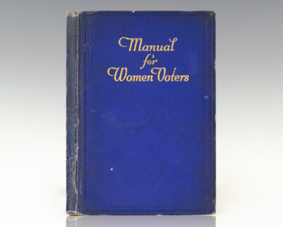 Manual For Women Voters.