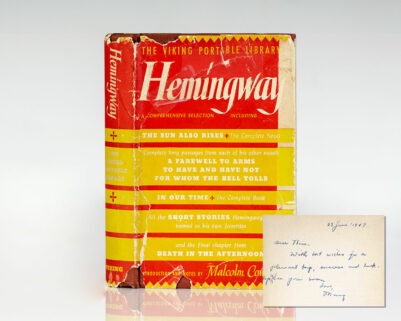 Hemingway: The Viking Portable Library.