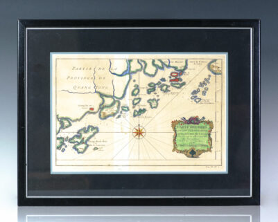 Carte Des Isles Qui Sont a l'Embouchure de la Riviere de Canton. [Eighteenth Century Map Of The Islands Which Are At The Mouth Of The Canton River].