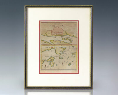 Jean-Baptiste Du Halde Map of China: Kanton, Shang Chwen Shan and Ma-kau. [Description Geographique].