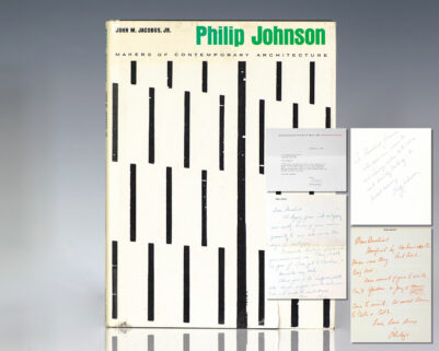 Philip Johnson: Makers of Contemporary Architecture.