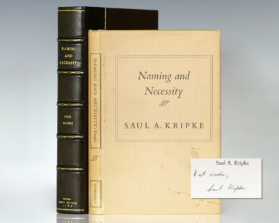 Naming and Necessity.