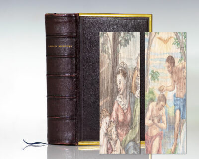 The Book of Common Prayer and Administration to the Sacraments, and Other Rites and Ceremonies of the Church, According to the Use of The United Church of England and Ireland: Together with the Proper Lessons For Sundays and Other Holy-Days. [Double Fore-edge Painting].
