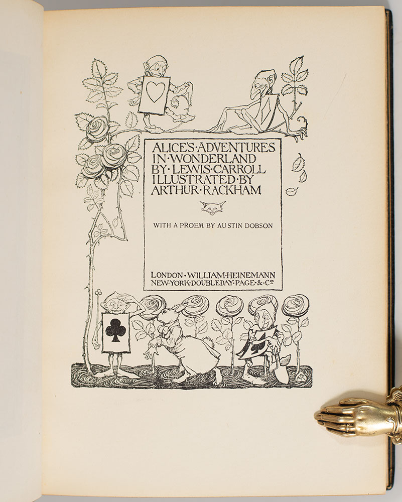 Alice's Adventures in Wonderland.