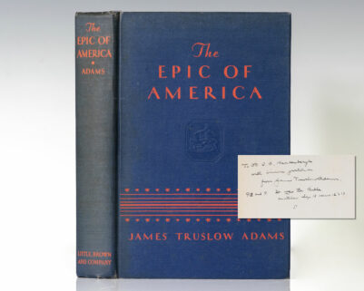 The Epic of America.