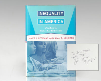 Inequality in America: What Role for Human Capital Policies?