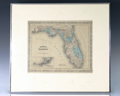 Johnson's Map of Florida.