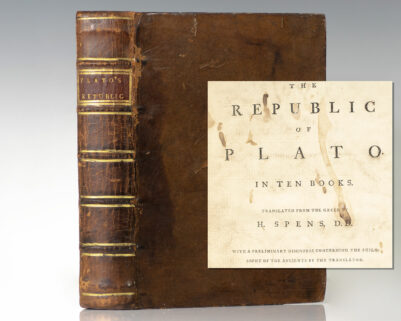 The Republic of Plato In Ten Books.