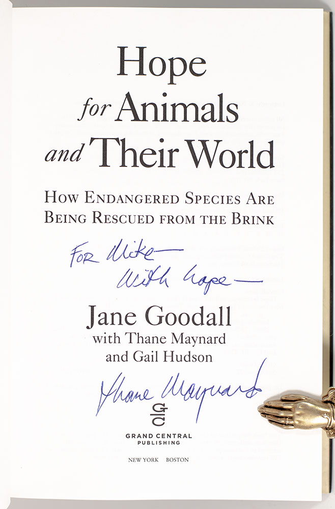 Hope For Animals and Their World: How Endangered Species Are Being Rescued from the Brink.
