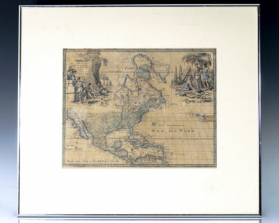 America das Mitternachtige nach der Zeichnung des Herrn Wilhelm Delisle in Verlag Joh. Justine Gebauers. [18th Century Guillaume Delisle Map of North America].