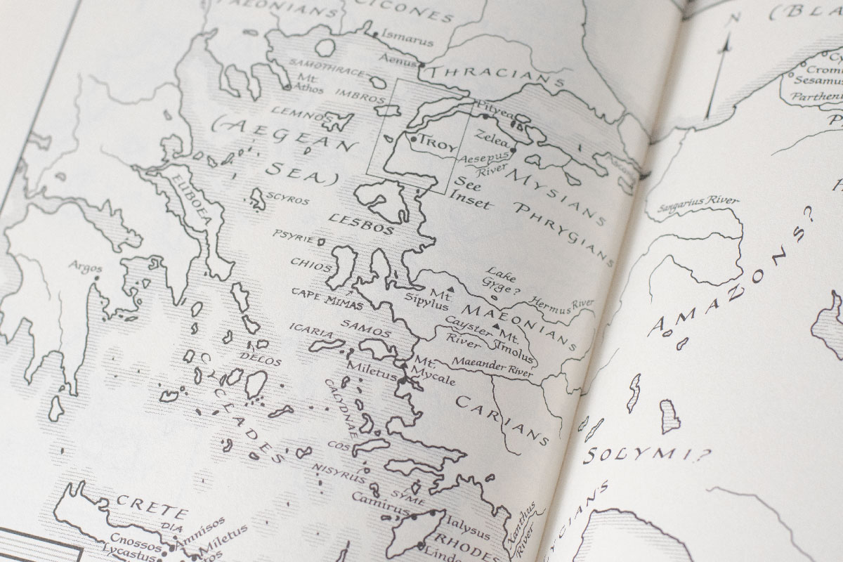The Iliad and The Odyssey.