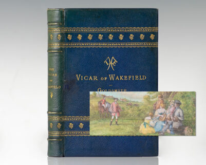 The Vicar of Wakefield: A Tale. [Fore-edge Painting].