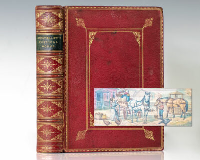 The Poetical Works of Henry Wadsworth Longfellow. [Fore-edge Painting].