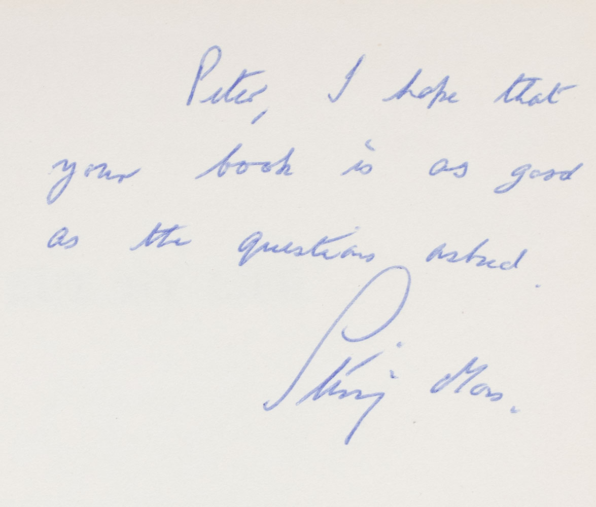 All But My Life: Face To Face With Ken W. Purdy.