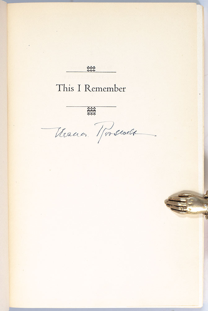 This I Remember.