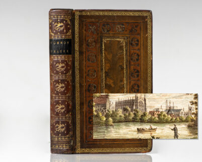 The Book of Common Prayer and Administration of the Sacraments, and other Rites and Ceremonies of the Church according to the use of the Church of England; together with the Psalter or Psalms of David, pointed as they are to be sung or said in Churches. [Fore-edge Painting]