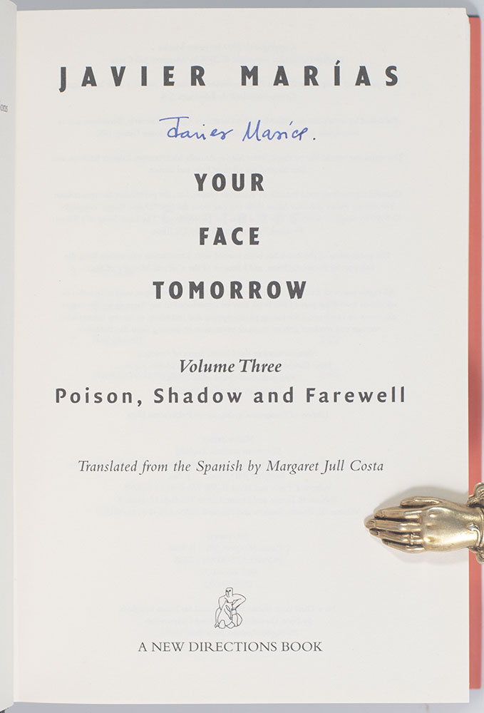 Your Face Tomorrow: Poison, Shadow, and Farewell.