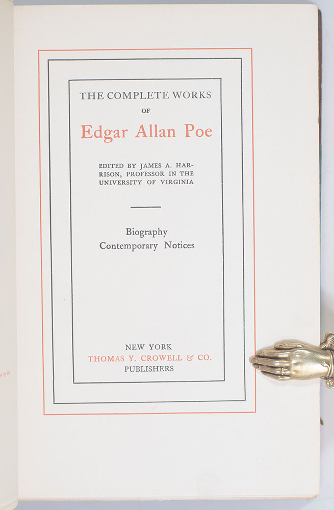 The Complete Works of Edgar Allan Poe.