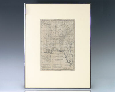 Carte De La Louisiane Et De La Floride. [18th Century French Map of Florida].