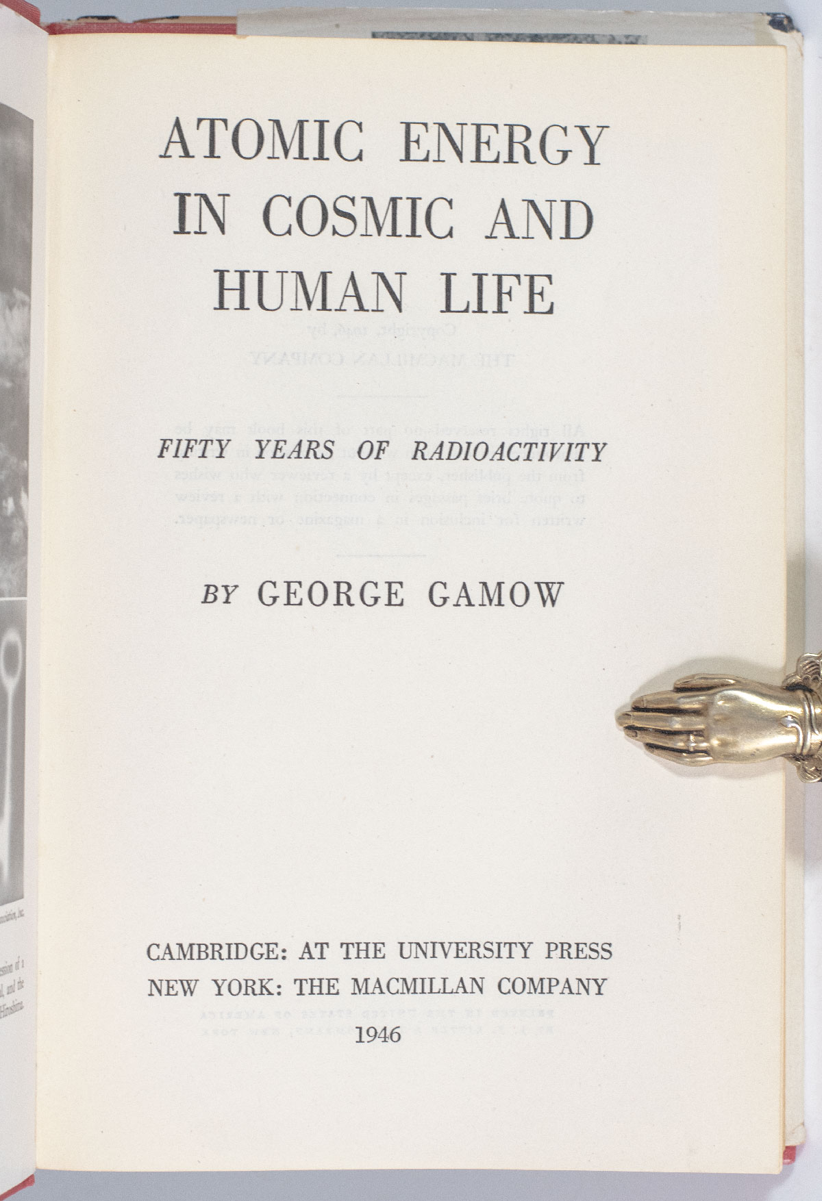 Atomic Energy In Cosmic And Human Life: Fifty Years Of Radioactivity.