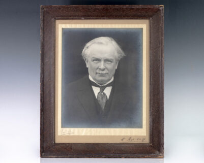 David Lloyd George Signed Photograph.
