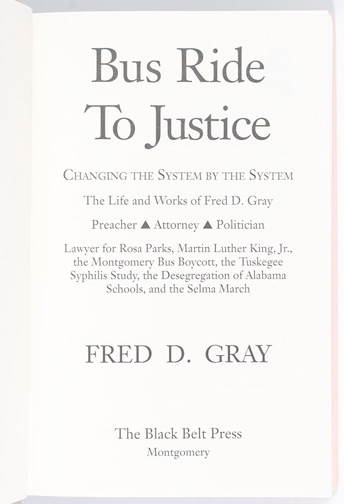 Bus Ride To Justice.